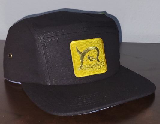 Black / Gold fisherman hat